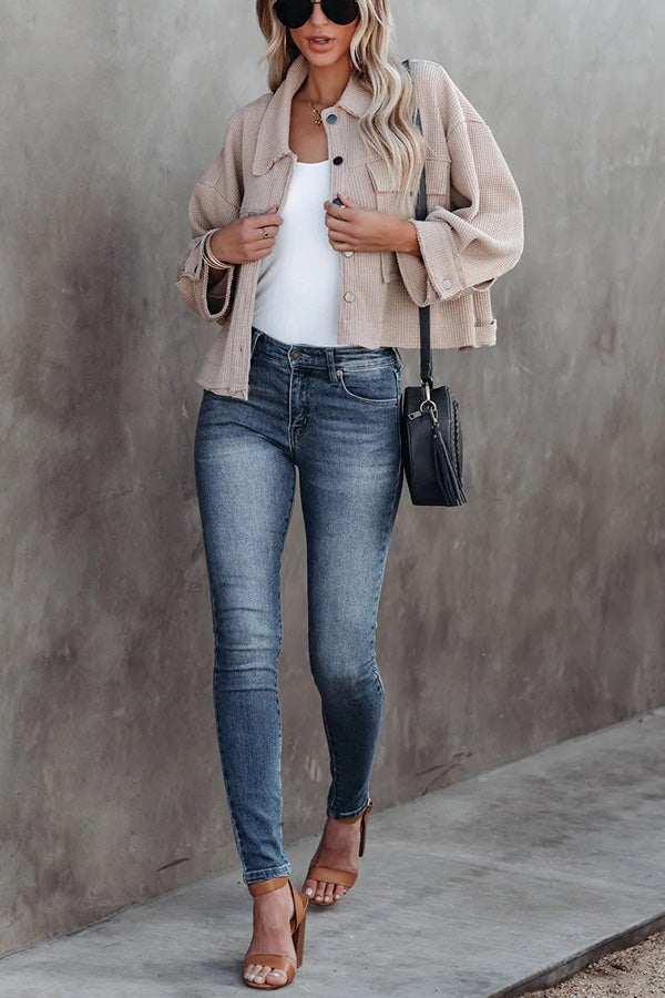 Anything But Basic Cropped Jacket