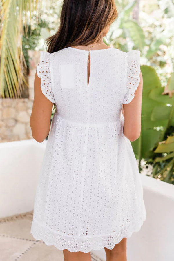 You Found My Heart Lace Babydoll Dress