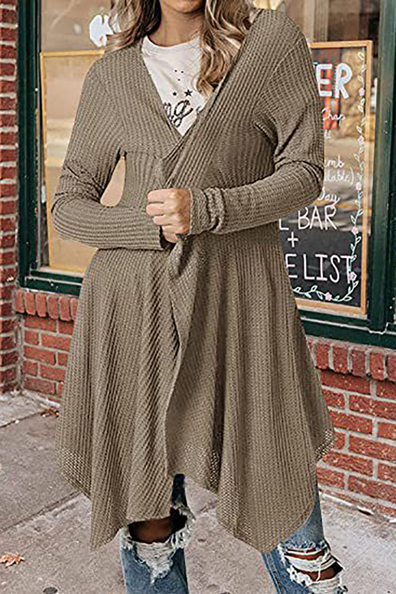 Irregular Open Cardigan