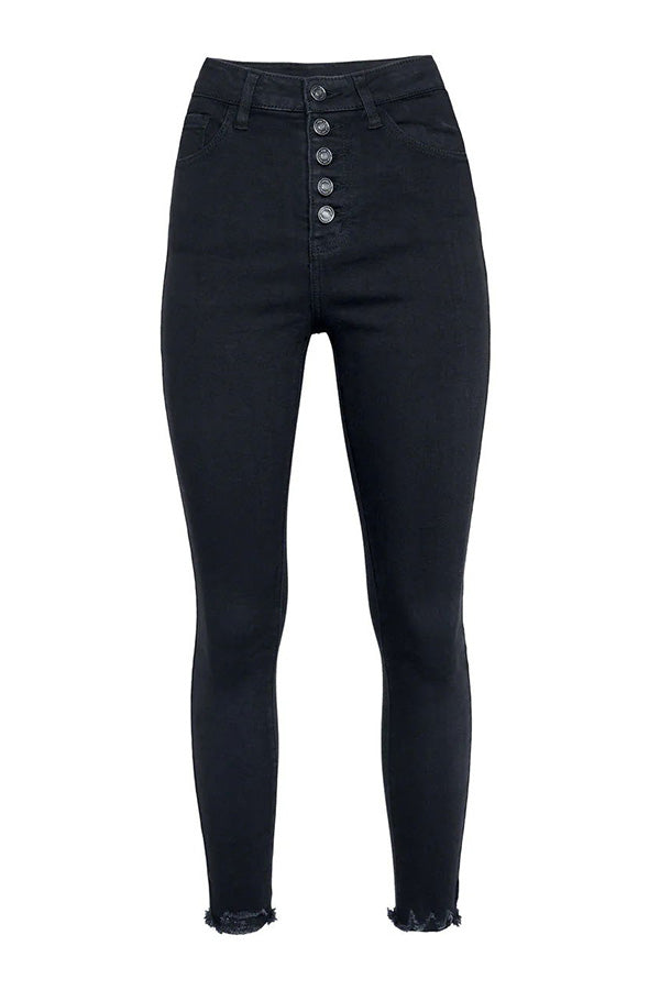 Big Easy Button High Rise Skinny Jeans