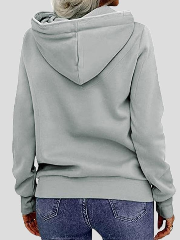 Women's Hoodies Front Zip Long Sleeve Cool Hoodie